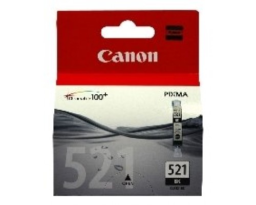 Cartucho tinta canon cli 521bk negro