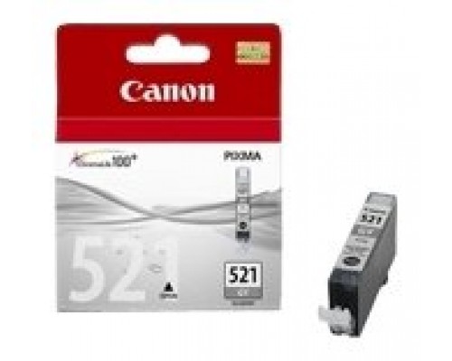 Cartucho tinta canon cli 521gy gris