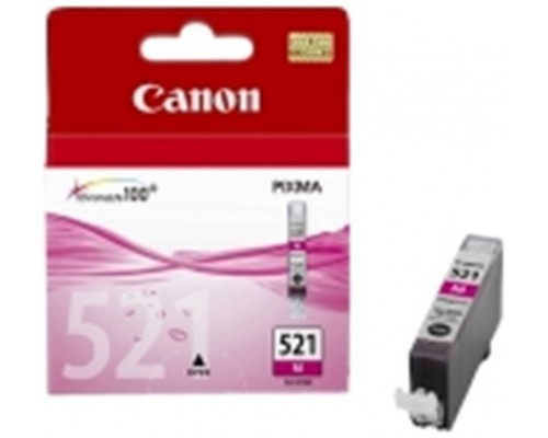 Cartucho tinta canon cli 521m magenta