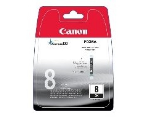 Cartucho tinta canon negro cli8bk 13ml