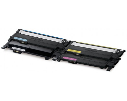 Pack toner samsung clt - p406c cian amarillo