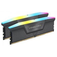 MEMORIA CORSAIR DDR5 64GB 2X32GB PC5600 VENGEANCE RGB CMH64GX5M2B5600Z40K