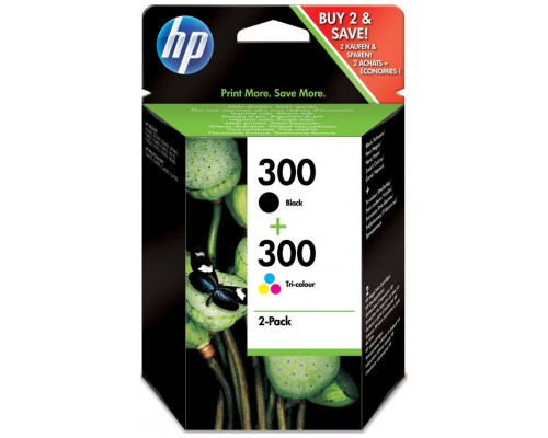 CARTUCHO HP 3002-PACK BLACK/TRI-COLOR (CN637EE)