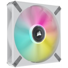 Corsair iCUE ML140 RGB ELITE Carcasa del ordenador Ventilador 14 cm Blanco 2 pieza(s)