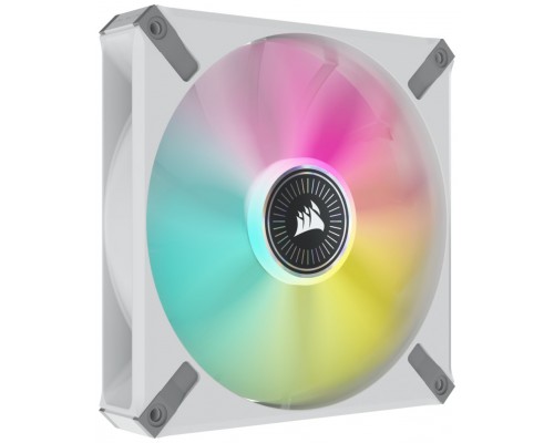 Corsair iCUE ML140 RGB ELITE Carcasa del ordenador Ventilador 14 cm Blanco 2 pieza(s)