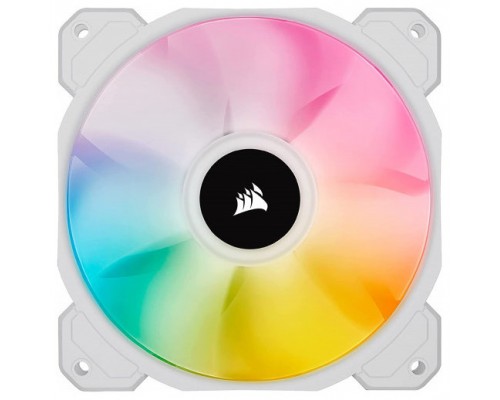 Corsair SP120 RGB ELITE Carcasa del ordenador Ventilador 12 cm Blanco 1 pieza(s)