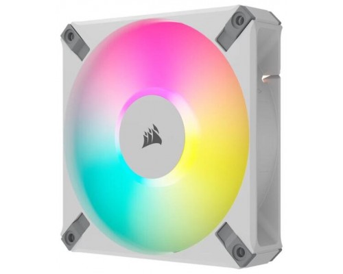 VENTILADOR CAJA CORSAIR AF ELITE SERIES AF120 RGB ELITE 120 MM FLUID DINAMIC/AIRGUIDE SINGLE PACK BLANCO CO-9050157-WW