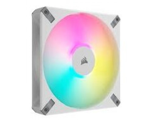 VENTILADOR CAJA CORSAIR AF ELITE SERIES AF140 RGB ELITE 140 MM FLUID DINAMIC/AIRGUIDE SINGLE PACK BLANCO CO-9050159-WW