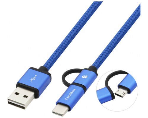 Cable multi usb 2.0 coolbox carga