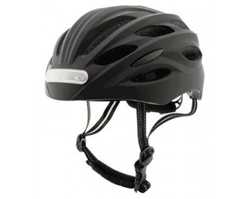 COOLBOX Casco Negro Con Luz talla L