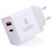 Coolbox Cargador USB Pared 36W USB-A/USB-C