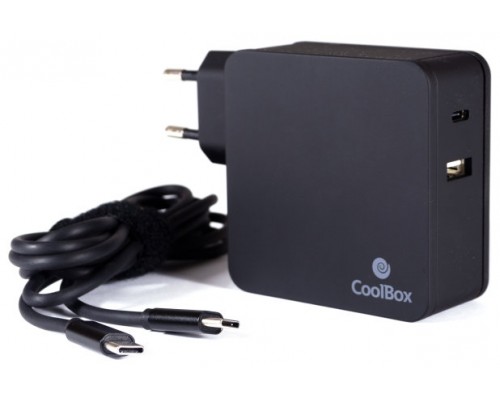 Coolbox Adaptador 60W con PowerDelivery USB-C