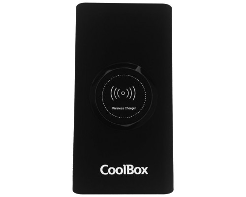 Powerbank qi coolbox 8000mah negro