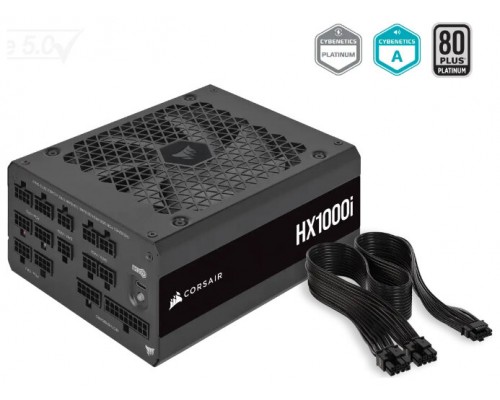 FUENTE ALIMENT. CORSAIR HX1000I 1000 WATT 80+ PLATINUM PCI E5 ATX 3.0 CP-9020259-EU