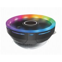 VENTILADOR DE REFRIGERACION GEMBIRD  DE CPU 12 4 CM 75 W LED MULTICOLOR 4 PIN