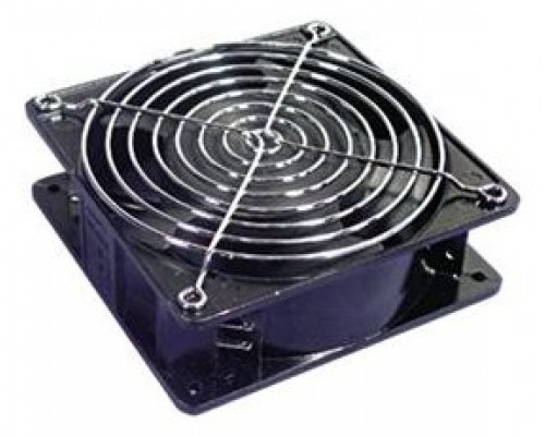 Ventilador para Armarios Rack 12x12 Negro CROMAD