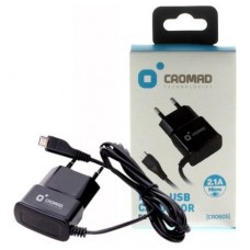 Cargador de Corriente MICRO USB 2.1A CROMAD