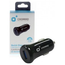 Cargador de Mechero Quick Charge 3.0 CROMAD