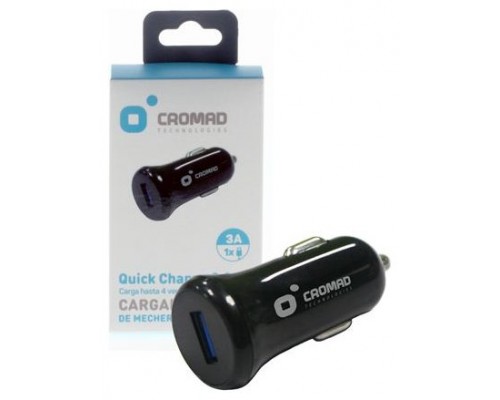 Cargador de Mechero Quick Charge 3.0 CROMAD