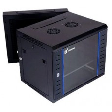 Rack 19" Doble Cuerpo 12U Serie Blue 600 x 500 x 635 Negro CROMAD