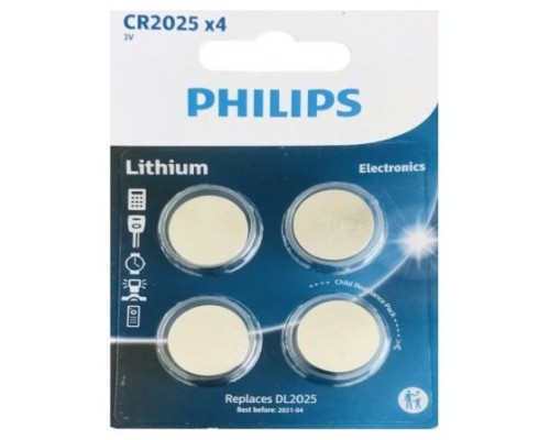 PHILIPS-PILA CR2025P4 01B