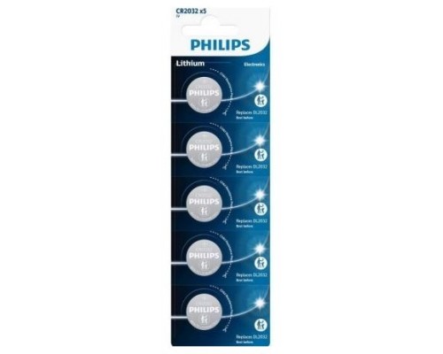 PHILIPS-PILA CR2032P5 01B