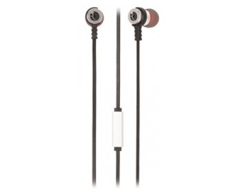 Auriculares metalicos ngs cross rally silver