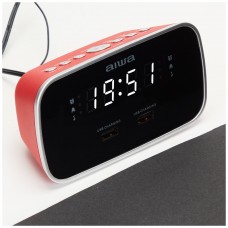 Radio reloj despertador aiwa cru - 19 1.5w