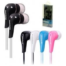 Auriculares Urban In-Ear Negro COOLSOUND