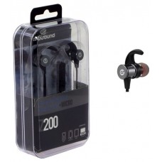 Auricular + Micrófono Z200 In-Ear Jack 3.5 mm Negro COOLSOUND