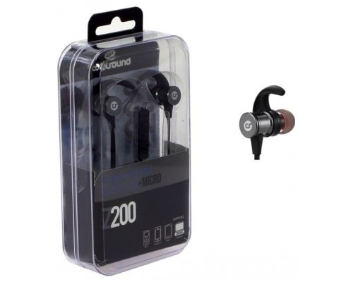 Auricular + Micrófono Z200 In-Ear Jack 3.5 mm Negro COOLSOUND