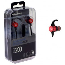 Auricular + Micrófono Z200 Rojo Coolsound