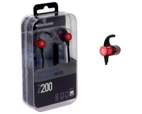 Auricular + Micrófono Z200 Rojo Coolsound