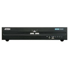 Aten Switch KVM seguro DVI dual display USB de 2 puertos (compatible con PSS PP v3.0)