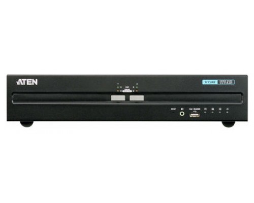 Aten Switch KVM seguro HDMI dual display USB de 2 puertos (compatible con PSS PP v3.0)