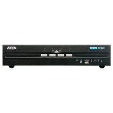 ATEN Switch KVM seguro DVI dual display USB de 4 puertos (compatible con PSS PP v3.0)