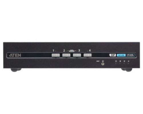 ATEN Switch KVM de seguridad avanzada DisplayPort dual display USB de 4 puertos (compatible con PSD PP v4.0)