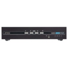 ATEN Switch KVM de seguridad avanzada HDMI dual display USB de 4 puertos (compatible con PSD PP v4.0)