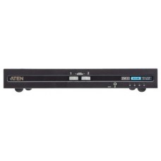 ATEN Switch KVM de seguridad avanzada DVI USB de 2 puertos (compatible con PSD PP v4.0)