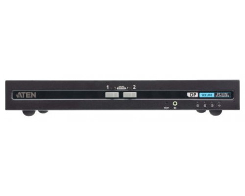 ATEN Switch KVM de seguridad avanzada DisplayPort USB de 2 puertos (compatible con PSD PP v4.0)