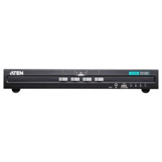 ATEN Switch KVM seguro DVI USB de 4 puertos (compatible con PSS PP v3.0)