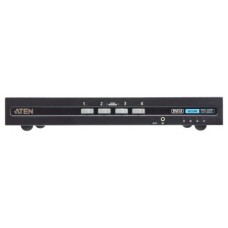 ATEN Switch KVM de seguridad avanzada DVI USB de 4 puertos (compatible con PSD PP v4.0)