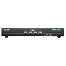 ATEN Switch KVM seguro HDMI USB de 4 puertos (compatible con PSS PP v3.0)