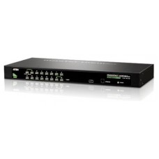 ATEN Switch KVM VGA PS/2-USB de 16 puertos