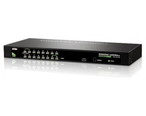 ATEN Switch KVM VGA PS/2-USB de 16 puertos