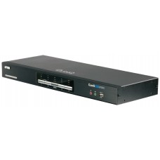 Aten CS1644A interruptor KVM Montaje en rack Negro