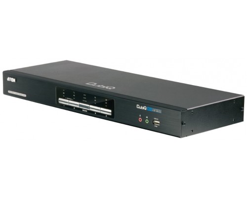 Aten CS1644A interruptor KVM Montaje en rack Negro