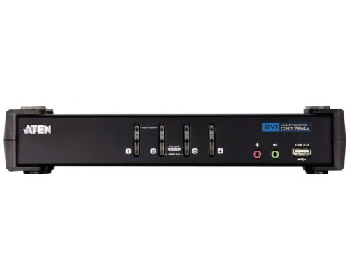 Aten CS1764A interruptor KVM Negro