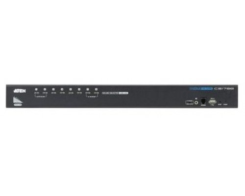 Aten CS1798 interruptor KVM Montaje en rack Negro