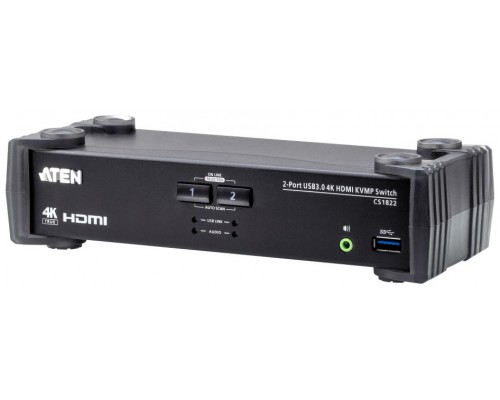 Aten CS1822-AT-U interruptor KVM Negro